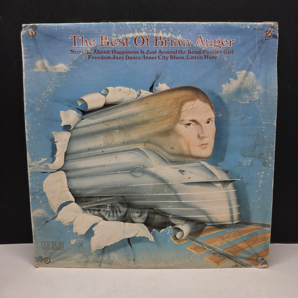 Brian Auger The Best of Brian Auger Vinyl LP RCA APL1-2249 Vintage 77 Jazz Rock